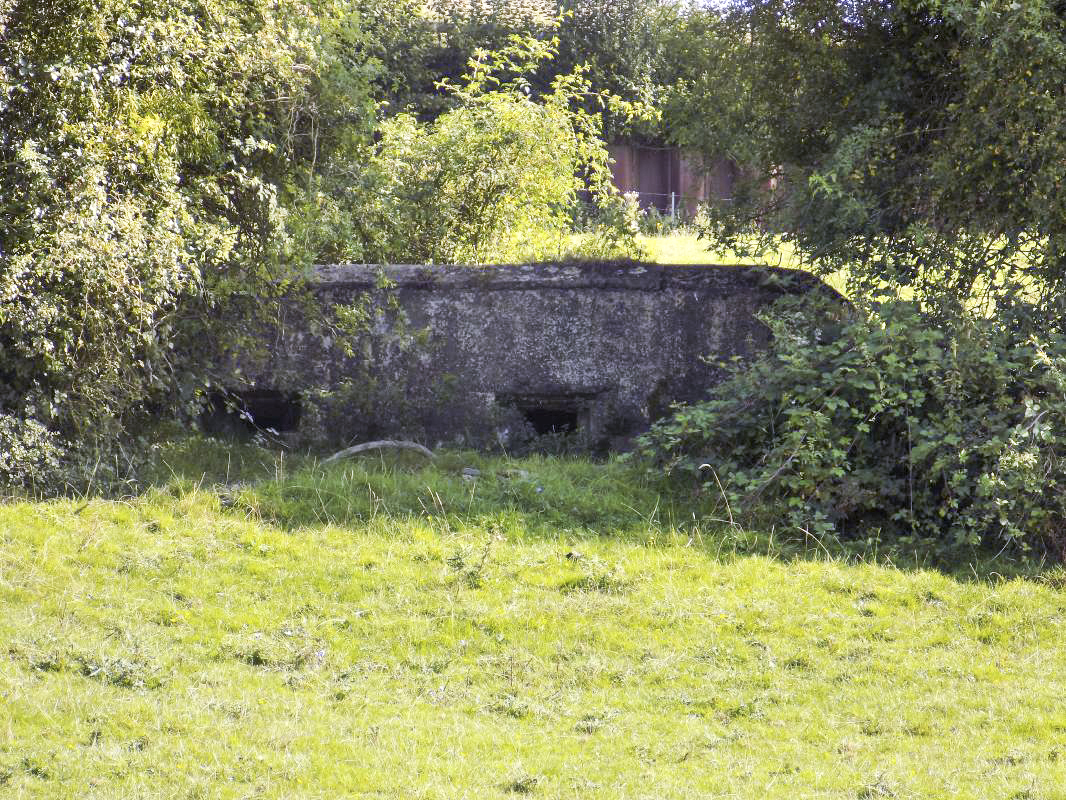 Ligne Maginot - 5 - BELLEVUE SUD - (Blockhaus pour arme infanterie) - Face frontale