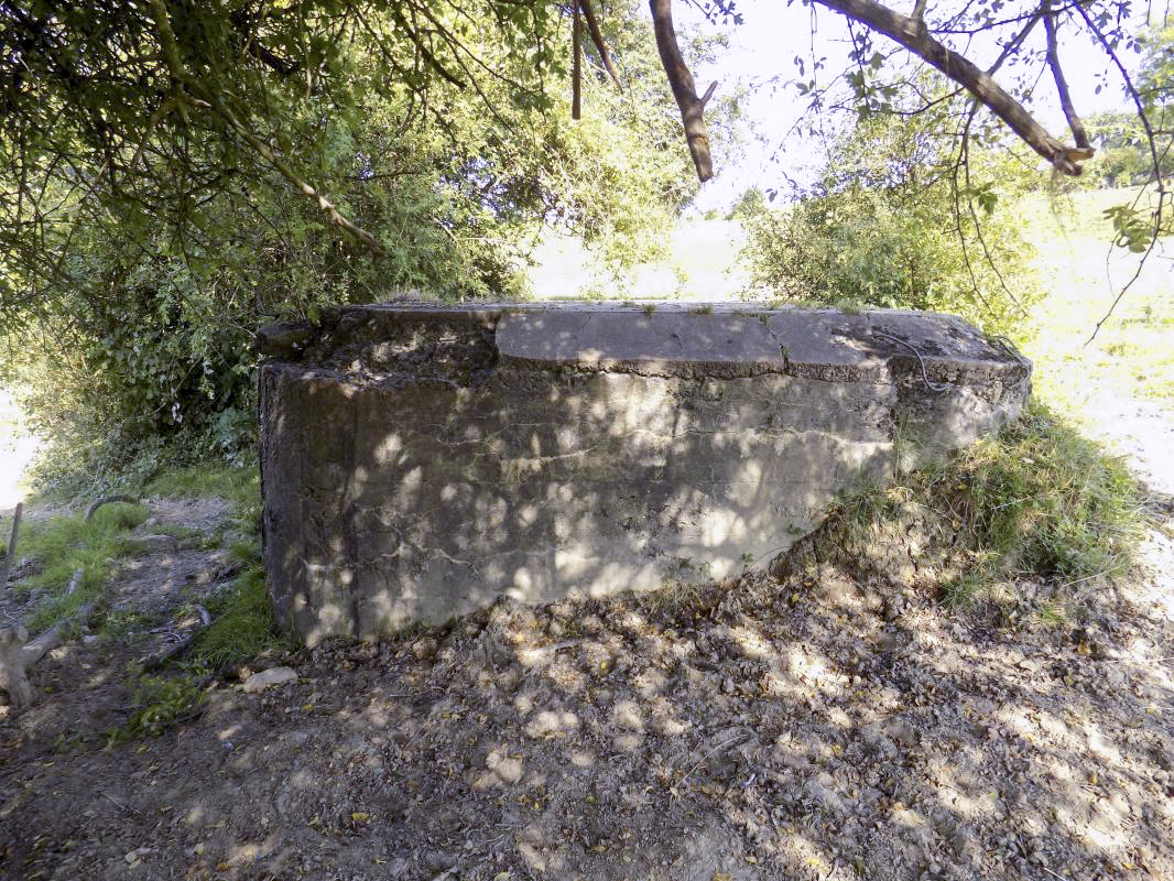 Ligne Maginot - 5 - BELLEVUE SUD - (Blockhaus pour arme infanterie) - Face gauche
