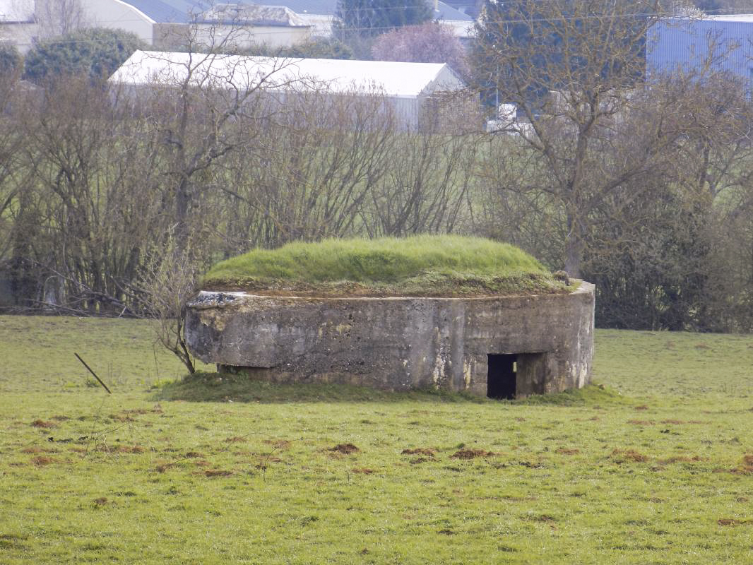 Ligne Maginot - 15BIS - PAMBOUR - (Blockhaus pour canon) - Pris de l'ouest