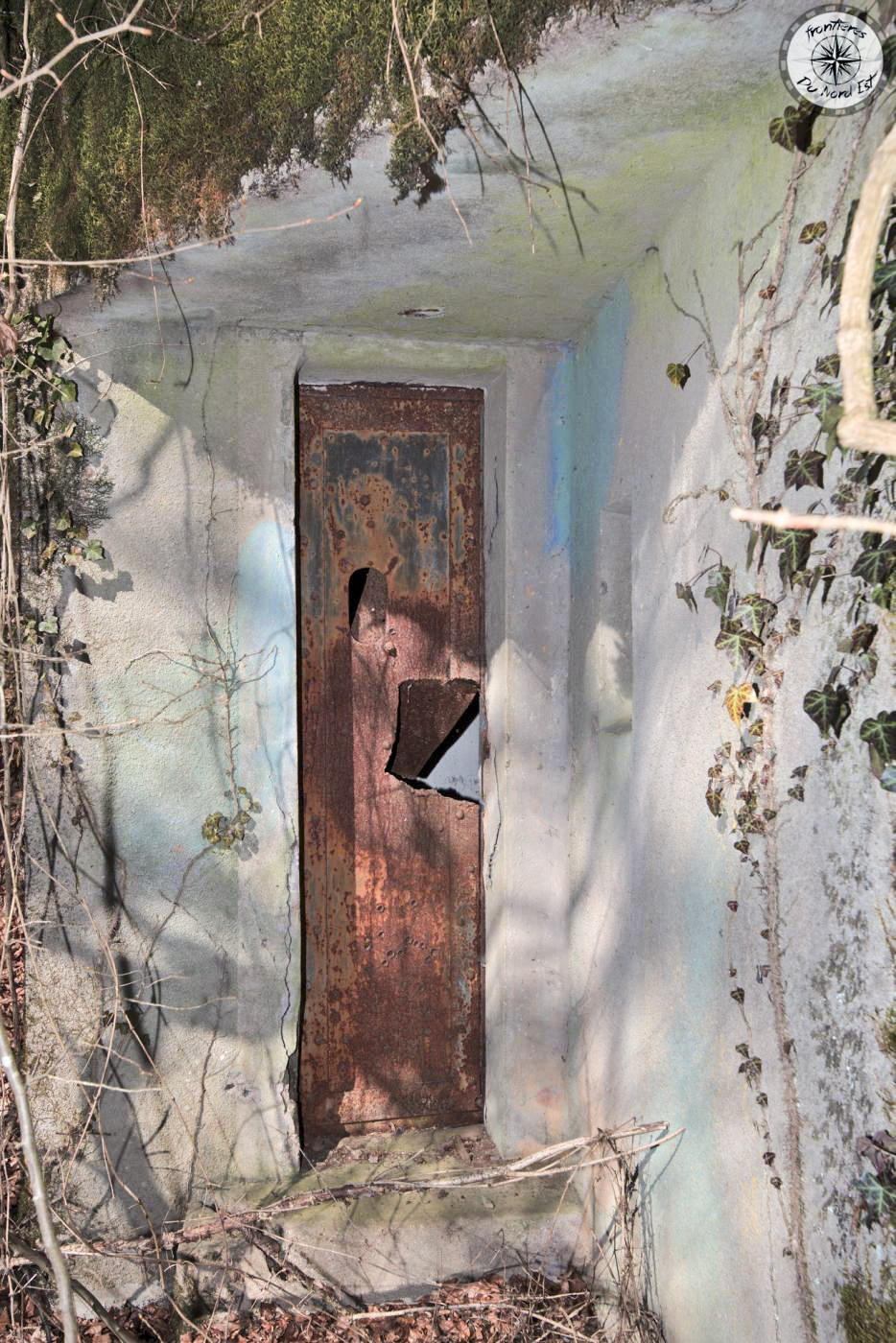 Ligne Maginot - BOIS DE LA COTE (169° RIF) - (PC de Sous-Secteur) - Le bâtiment abritant le central téléphonique du PC