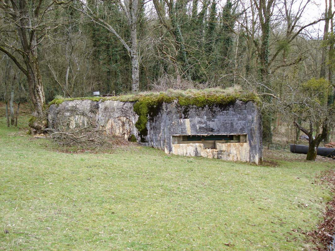 Ligne Maginot - 163 - COTE DE LA VALLIERE - (Blockhaus lourd type STG / STG-FCR - Simple) - Façade d'observation - R Tucker