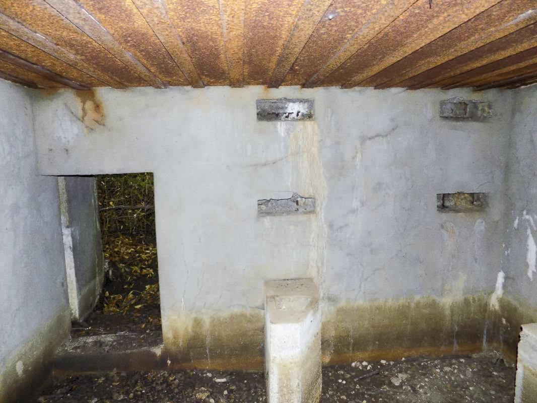 Ligne Maginot - 201 - LA NIVRAGNE OUEST - (Blockhaus pour canon) - Face gauche, entrée hommes