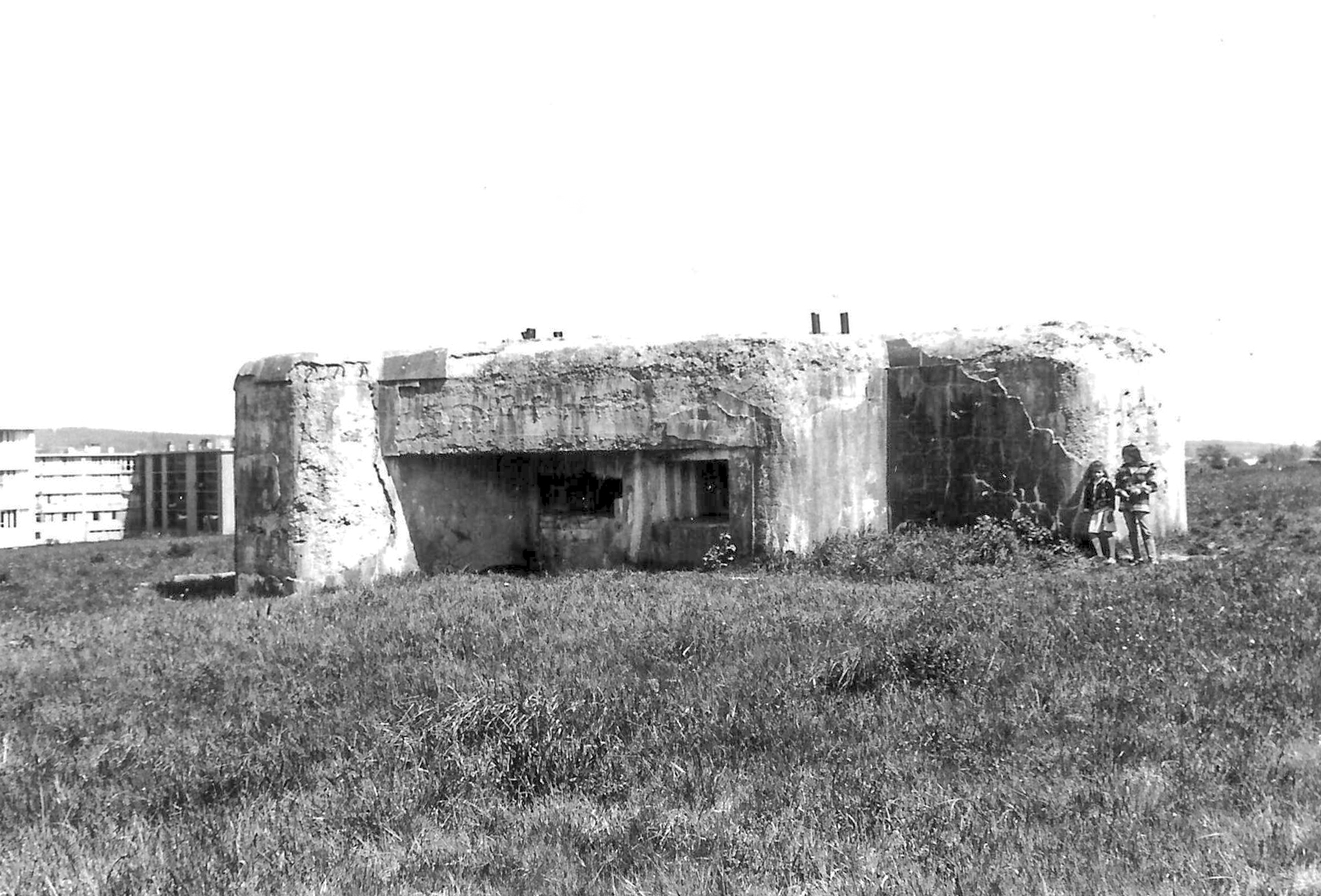 Ligne Maginot - 104 - SEDAN SUD - (Blockhaus lourd type STG / STG-FCR - Double) - Le blockhaus dans les années 1980