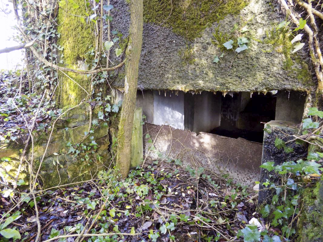 Ligne Maginot - 210 - PONT DE VILLETTE OUEST - (Blockhaus pour canon) - Entrée AC