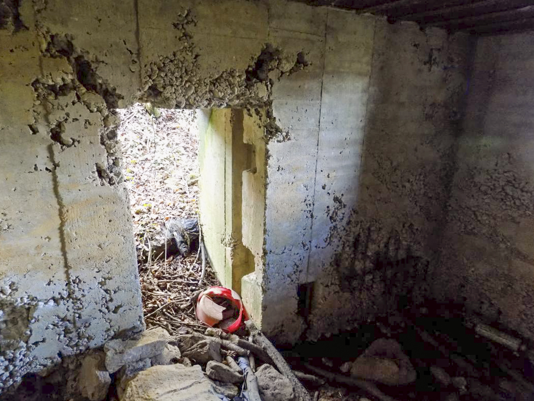 Ligne Maginot - 311 - SAURETERRE EST - (Blockhaus pour arme infanterie) - L'entrée - R Tucker