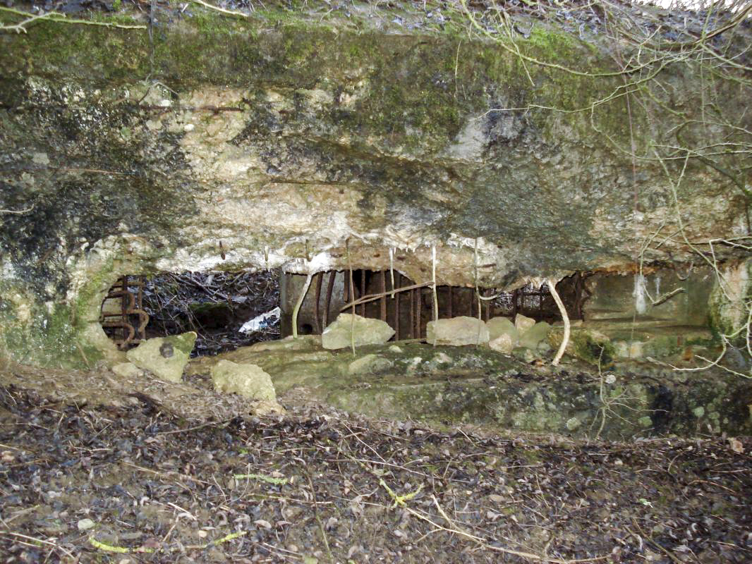 Ligne Maginot - B - LA MALADRERIE OUEST - (Blockhaus pour canon) - Embrasure pour mitrailleuse