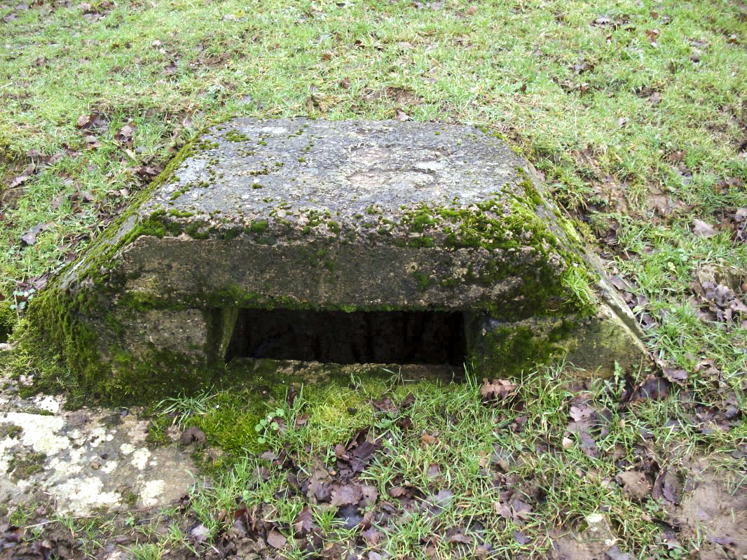 Ligne Maginot - BB305BIS - LA BOULETTE NORD - (Observatoire d'infanterie) - Créneau d'observation, 
État en 2007, aujourd'hui ce blockhaus est enseveli - R Tucker
