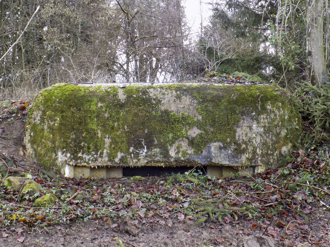 Ligne Maginot - CROIX PIOT - (Observatoire d'infanterie) - Face frontale