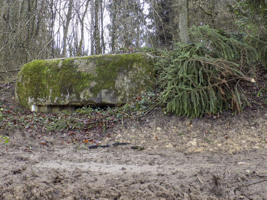 Ligne Maginot - CROIX PIOT - (Observatoire d'infanterie) - Face frontale