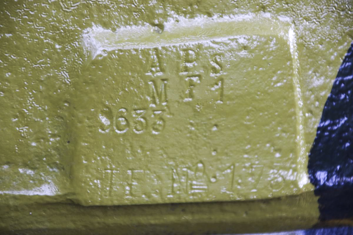 Ligne Maginot - T18 - (Cuve pour arme d'infanterie) - La TD porte le n° 173