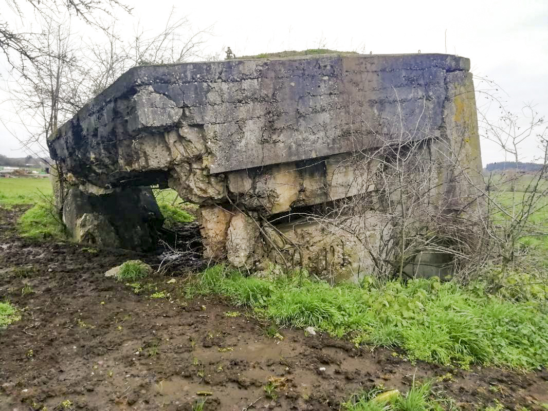 Ligne Maginot - M4B - HERRENWEG 5 - (Blockhaus de type indeterminé) - Ruines du bloc
