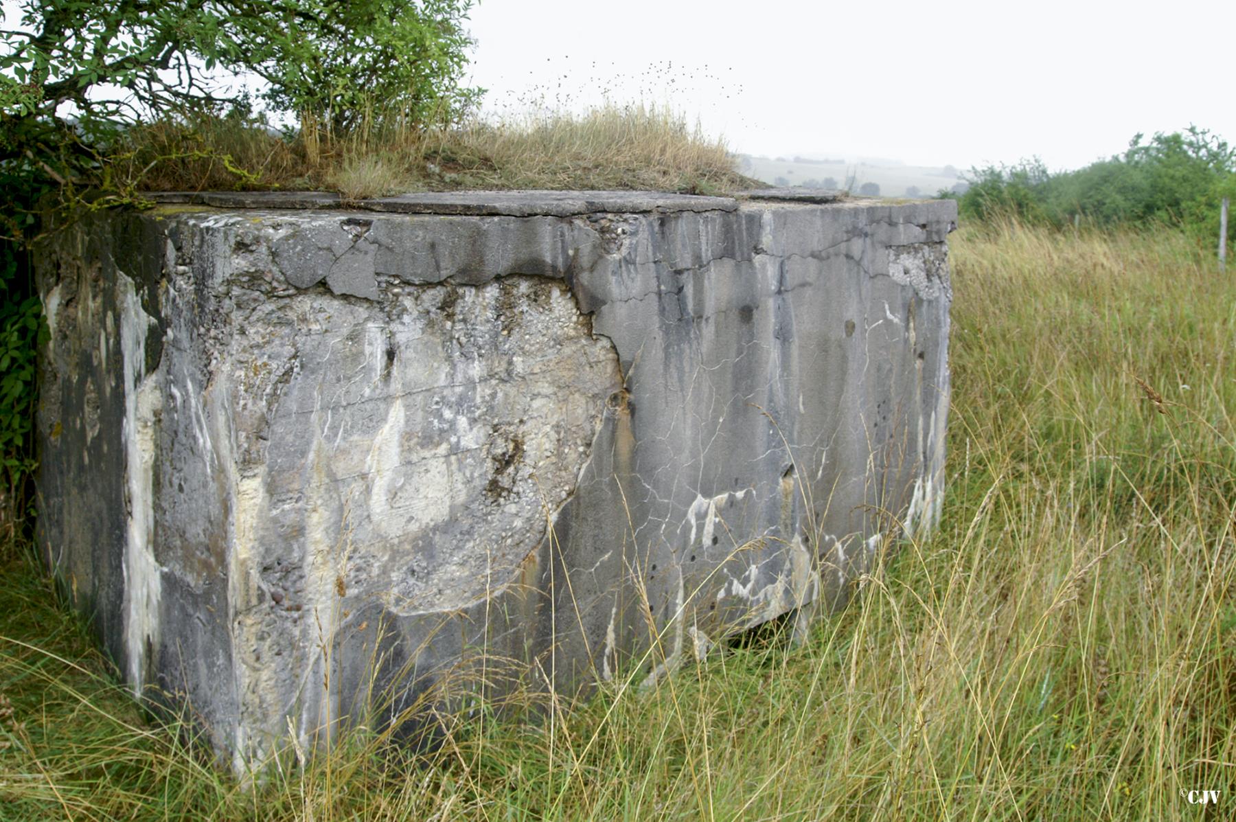 Ligne Maginot - M28 - HOLVING SUD 2 - (Blockhaus pour arme infanterie) - L'entrée