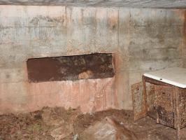 Ligne Maginot - FROHMUEHL NORD - (Blockhaus pour canon) - Le créneau pour canon anti-char.