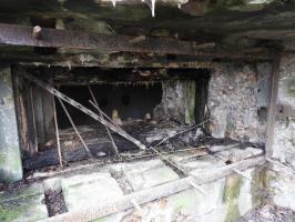 Ligne Maginot - BB24 - (Blockhaus pour canon) - L'embrasure du canon anti-char.