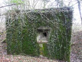 Ligne Maginot - BB164 - STUDEN - SUZANNE - (Blockhaus pour arme infanterie) - Un créneau secondaire à l'arrière.
