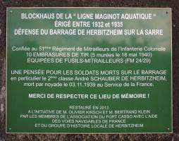 Ligne Maginot - BARRAGE 4 - (Blockhaus pour arme infanterie) - 