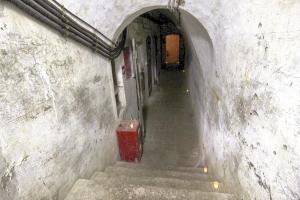 Ligne Maginot - VULMIS OU VULMIX - (Position d'artillerie préparée) - Couloir du magasin