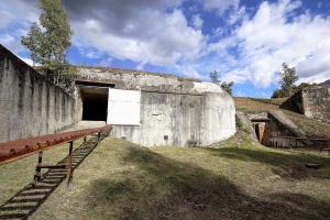 Ligne Maginot - VULMIS OU VULMIX - (Position d'artillerie préparée) - Entrée de la casemate 3