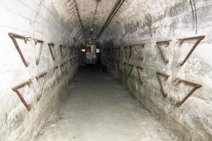 Ligne Maginot - VULMIS OU VULMIX - (Position d'artillerie préparée) - Poterne centrale