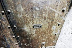 Ligne Maginot - VULMIS OU VULMIX - (Position d'artillerie préparée) - La porte blindée 