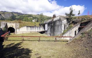 Ligne Maginot - VULMIS OU VULMIX - (Position d'artillerie préparée) - Cour de la casemate 3 et 4