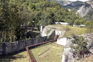Ligne Maginot - VULMIS OU VULMIX - (Position d'artillerie préparée) - Cour de la casemate 3 et 4