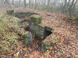 Ligne Maginot - GUNGLINGERBERG 2 - (Cuve pour arme d'infanterie) - La cuve pour arme d'infanterie.