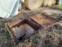 Ligne Maginot - 27M - (Chambre de coupure) - Ouverture de la trappe