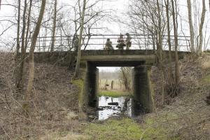Ligne Maginot - HERBITZHEIM VOIE FERRéE SUD - (Inondation défensive) - Passage sous la voie ferrée