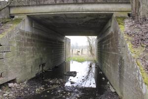 Ligne Maginot - HERBITZHEIM VOIE FERRéE SUD - (Inondation défensive) - Passage sous la voie ferrée