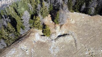 Ligne Maginot - COL DE LA MADELEINE - (Cuve pour arme d'infanterie) - 