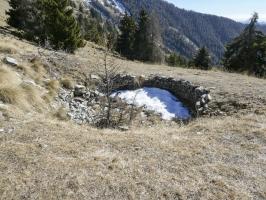 Ligne Maginot - COL DE LA MADELEINE - (Cuve pour arme d'infanterie) - 