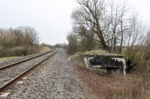 Ligne Maginot - HERBITZHEIM  3 - (Blockhaus pour arme infanterie) - Façade de tir Est