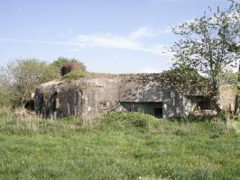 Ligne Maginot - SAINT ANTOINE - (Casemate d'infanterie - double) - Flanquement gauche