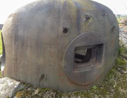 Ligne Maginot - SAINT ANTOINE - (Casemate d'infanterie - double) - Tir de sondage sur la cloche GFM