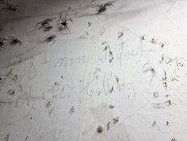 Ligne Maginot - 21M - (Chambre de coupure) - Inscription : Câble de '38p non étiqueté. Vers PC de Helling ?'