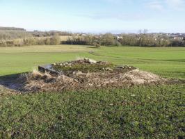 Ligne Maginot - BB149 - DORRWIESE 3 - (Blockhaus pour canon) - Les entrées sont totalement remblayées.