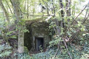 Ligne Maginot - SCHLOSSWALD 4 - (Blockhaus pour arme infanterie) - Façade arriere