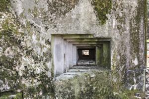 Ligne Maginot - SCHLOSSWALD 2 - (Blockhaus pour arme infanterie) - Créneau fusil mitrailleur