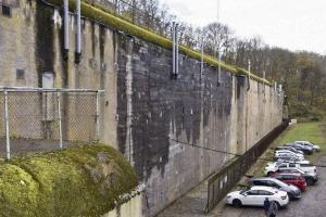 Ligne Maginot - GUENTRANGE (FESTE DE) - (Ouvrage d'artillerie) - Façade de la caserne centrale