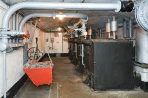 Ligne Maginot - GUENTRANGE (FESTE DE) - (Ouvrage d'artillerie) - Caserne centrale
La chaufferie au charbon