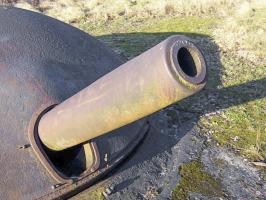 Ligne Maginot - GUENTRANGE (FESTE DE) - (Ouvrage d'artillerie) - Batterie Nord 
Tourelle 105 mm