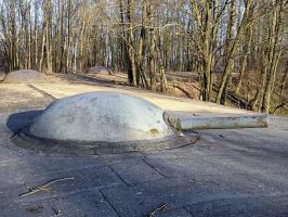 Ligne Maginot - GUENTRANGE (FESTE DE) - (Ouvrage d'artillerie) - Batterie Nord
Tourelle 105 mm