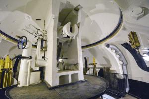 Ligne Maginot - GUENTRANGE (FESTE DE) - (Ouvrage d'artillerie) - Batterie Nord
Tourelle de 105 mm
Etage supérieur