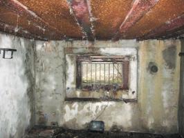 Ligne Maginot - DIEDING 2 (AVANT POSTE) - (Blockhaus pour canon) - Chambre 2
Créneau du canon