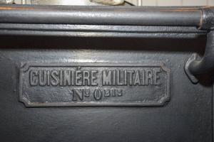 Ligne Maginot - Abri d'intervalle du Bichel Sud - Plaque d'identification de la cuisinière type 0bis pour 100 rationnaires