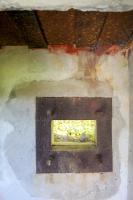 Ligne Maginot - GARE DE KALHAUSEN 1 - (Blockhaus pour arme infanterie) - Créneau fusil mitrailleur
Au dessus du créneau l'inscription ' 26 RI '