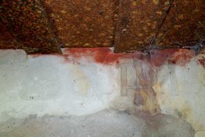 Ligne Maginot - GARE DE KALHAUSEN 1 - (Blockhaus pour arme infanterie) - Peinture murale 26° régiment d'infanterie