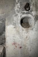 Ligne Maginot - GARE DE KALHAUSEN 1 - (Blockhaus pour arme infanterie) - Évacuation des douilles
En dessous gravé dans le béton  ' 26 RI '