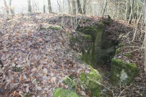 Ligne Maginot - GRAND BOIS (QUARTIER HAUT POIRIER - II/133° RIF) - (PC de Quartier) - Sortie vers le boyau